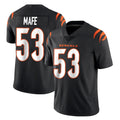 Rebec C.Bengals #53 Boye Mafe Player Black Vapor Untouchable Limited Home Game Stitched Jerseys