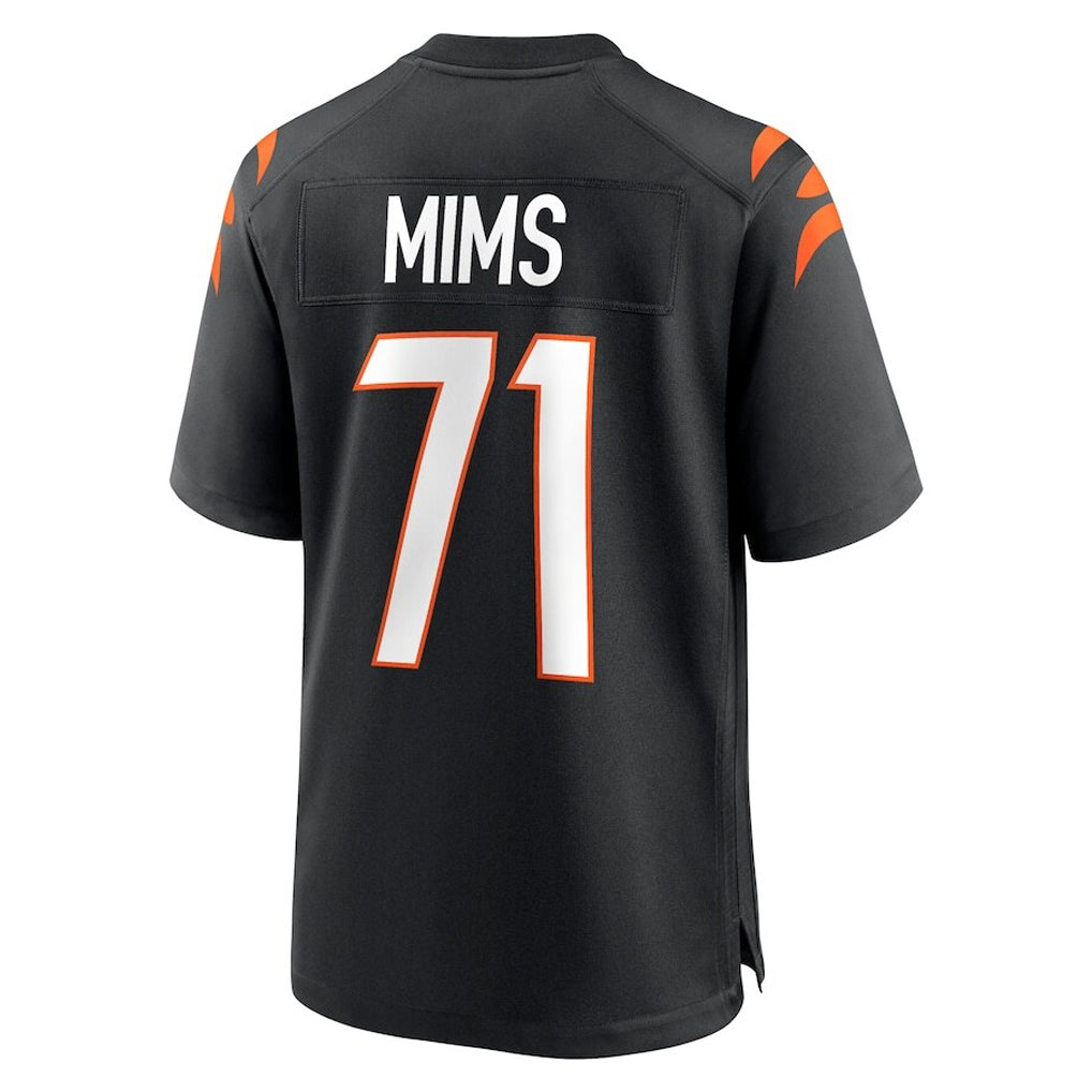 Rebec C.Bengals #71 Amarius Mims Player Black Home Game Stitched Jerseys