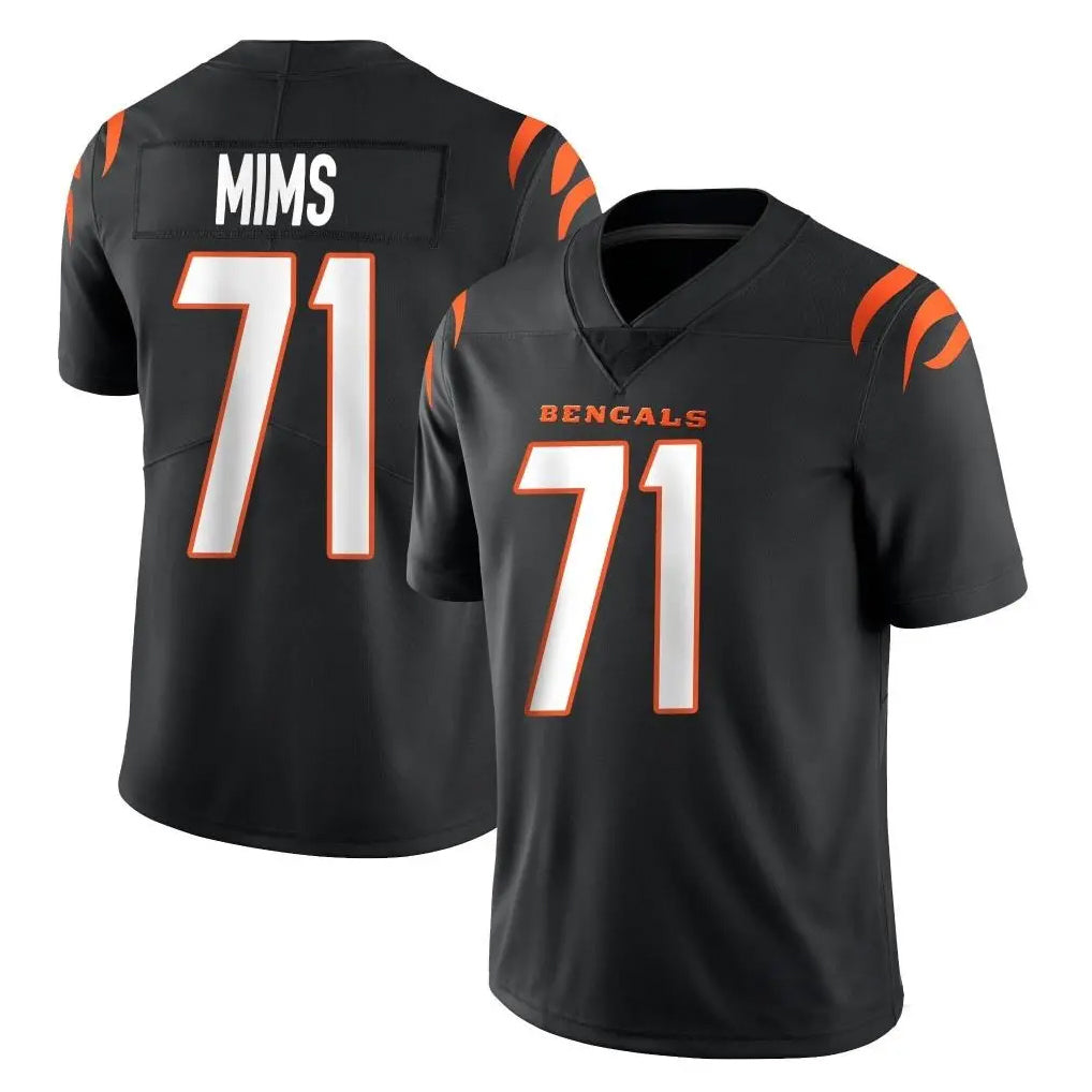 Rebec C.Bengals #71 Amarius Mims Player Black Vapor Untouchable Limited Home Game Stitched Jerseys