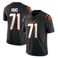 Rebec C.Bengals #71 Amarius Mims Player Black Vapor Untouchable Limited Home Game Stitched Jerseys
