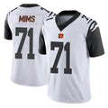 Rebec C.Bengals #71 Amarius Mims Player White Color Rush Vapor Untouchable Limted Home Game Stitched Jerseys