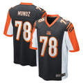 Rebec C.Bengals #78 Anthony Munoz Player Black Alternate Home Game Stitched Jerseys
