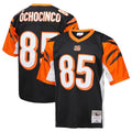 Rebec C.Bengals #85 Chad Johnson Player Black Mitchell & Ness Replica Stitched Jerseys