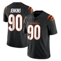 Rebec C.Bengals #90 Kris Jenkins Jr Player Black Vapor Untouchable Limited Home Game Stitched Jerseys