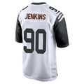 Rebec C.Bengals #90 Kris Jenkins Jr Player White Alternate Home Game Stitched Jerseys