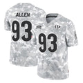 Rebec C.Bengals #93 Jonathan Allen Player Arctic Camo Salute to Service Limited Stitched Jerseys