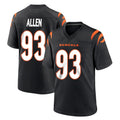Rebec C.Bengals #93 Jonathan Allen Player Black Home Game Stitched Jerseys