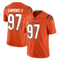 Rebec C.Bengals #97 Dexter Lawrence II Player Orange Vapor Untouchable Limited Home Game Stitched Jerseys