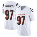 Rebec C.Bengals #97 Dexter Lawrence II Player White Vapor F.U.S.E. Limited Home Game Stitched Jerseys
