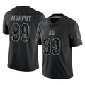 Rebec C.Bengals #99 Myles Murphy Player Black Reflective Limited Game Stitched Jerseys