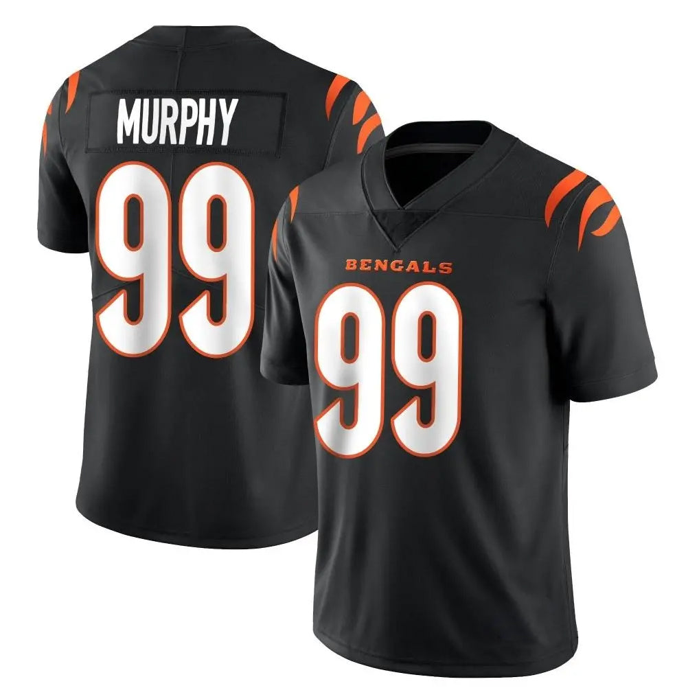Rebec C.Bengals #99 Myles Murphy Player Black Vapor Untouchable Limited Home Game Stitched Jerseys