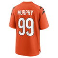 Rebec C.Bengals #99 Myles Murphy Player Orange Home Game Stitched Jerseys
