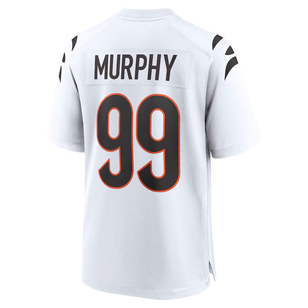 Rebec C.Bengals #99 Myles Murphy Player White Home Game Stitched Jerseys