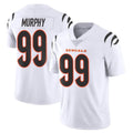 Rebec C.Bengals #99 Myles Murphy Player White Vapor Untouchable Limited Home Game Stitched Jerseys
