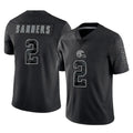 Rebec C.Browns #2 Shedeur Sanders Player Black Reflective Home Game Stitched Jerseys
