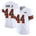 Rebec C.Browns #44 Harold Fannin Jr. Player White Limited  Vapor 1946 Collection Alternate Game Stitched Jerseys