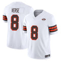 Rebec C.Browns #8 Jared Verse Player White Limited Vapor F.U.S.E. Alternate Game Stitched Jerseys