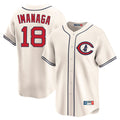 Rebec C.Cubs #18 Shota Imanaga Player Cream Field of Dreams Limited Home Game Stitched Jerseys