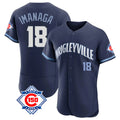 Rebec C.Cubs #18 Shota Imanaga Player Navy City Connect 150th Anniversary Limited Elite Home Stitched Jerseys