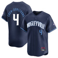 Rebec C.Cubs #4 Pete Crow-Armstrong Player Navy City Connect Limited Home Stitched Jerseys