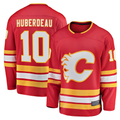 Rebec C.Flames #10 Jonathan Huberdeau Red Home Premium Jerseys