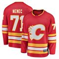 Rebec C.Flames #71 Simon Nemec Red Home Breakaway Jerseys