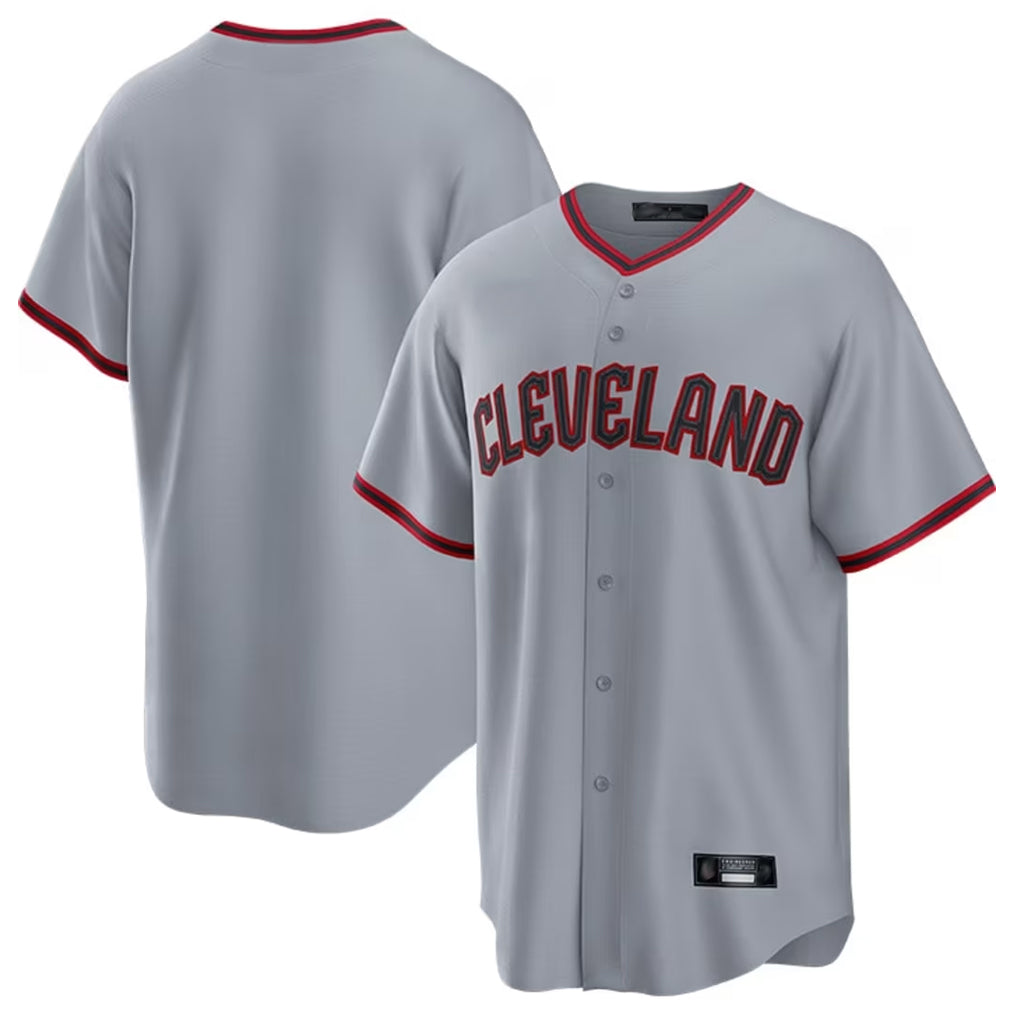 Rebec C.Guardians Gray Home Game Blank Player Stitched Jerseys