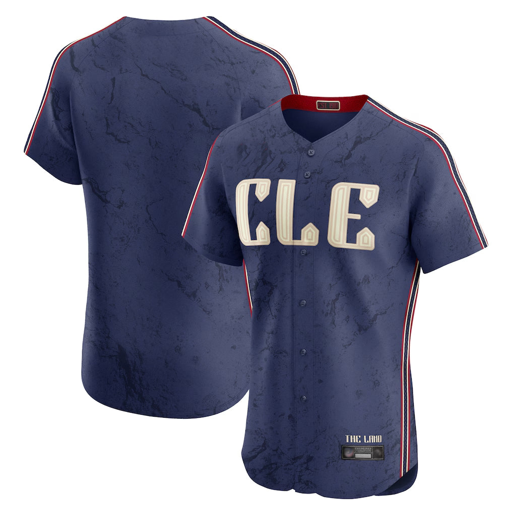 Rebec C.Guardians Navy City Connect Limited Elite Home Blank Player Stitched Jerseys