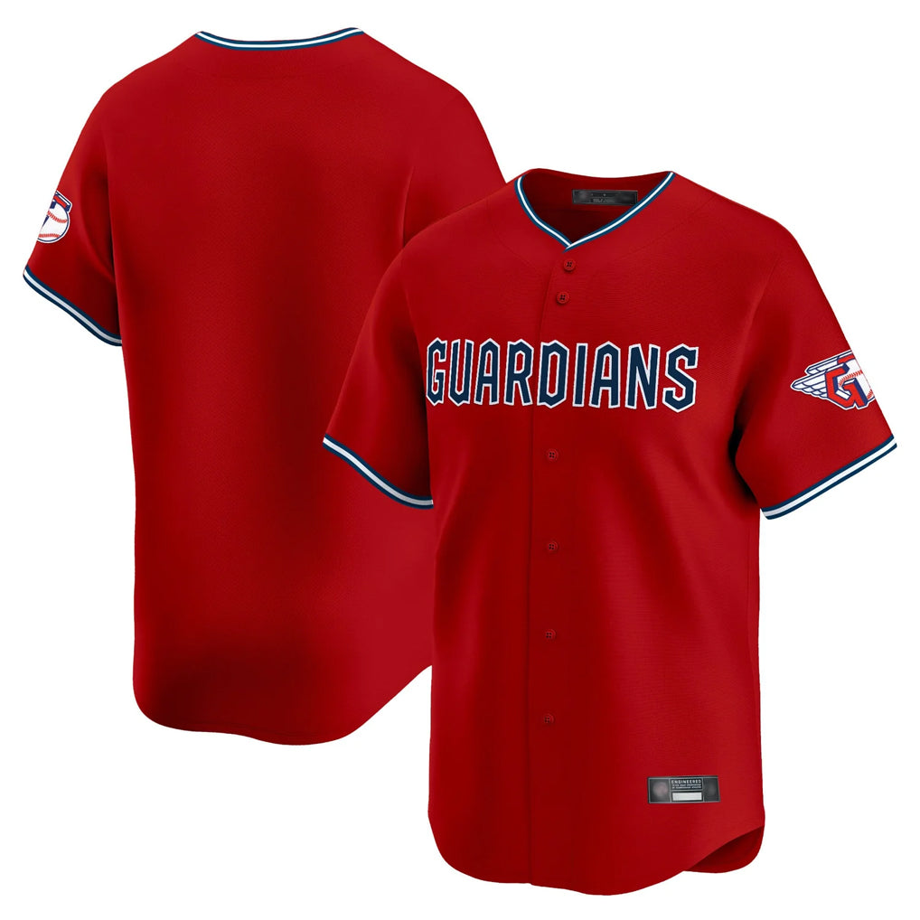 Rebec C.Guardians Red Limited Home Blank Player Stitched Jerseys