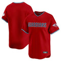 Rebec C.Guardians Red Limited Home Blank Player Stitched Jerseys