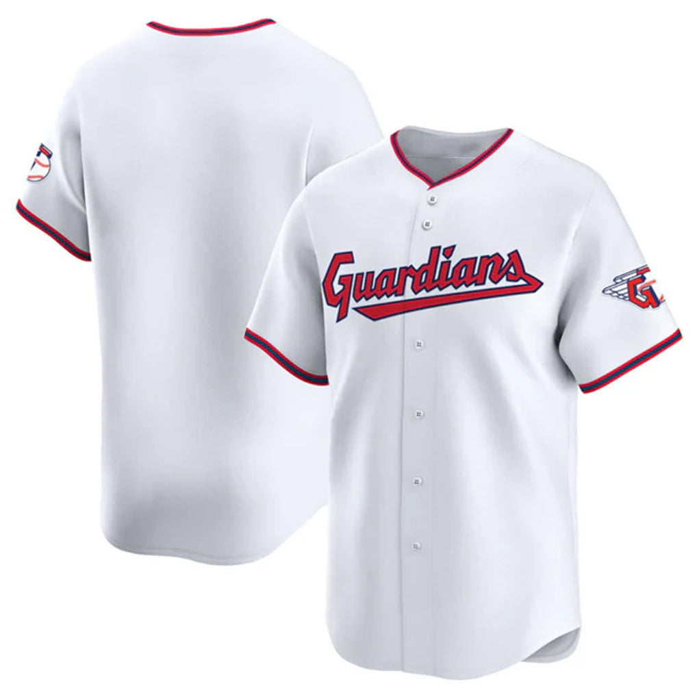 Rebec C.Guardians White Limited Home Blank Player Stitched Jerseys