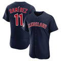 Rebec C.Guardians #11 Jose Ramirez Player Navy Limited Elite Home Stitched Jerseys