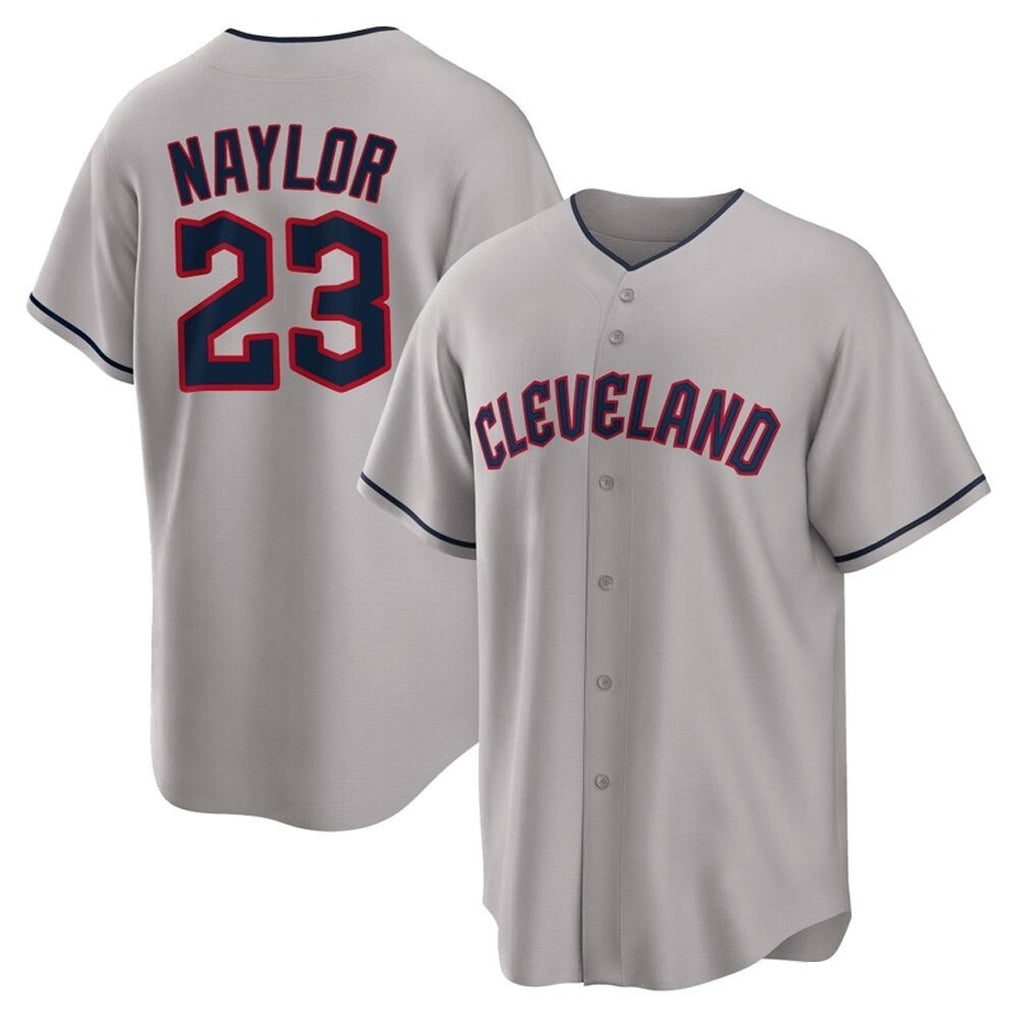 Rebec C.Guardians #23 Bo Naylor Player Gray Game Home Stitched Jerseys