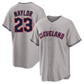 Rebec C.Guardians #23 Bo Naylor Player Gray Game Home Stitched Jerseys