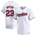 Rebec C.Guardians #23 Bo Naylor Player White Limited Home Stitched Jerseys