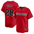 Rebec C.Guardians #28 Tanner Bibee Player Red Limited Home Stitched Jerseys