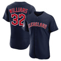 Rebec C.Guardians #32 Gavin Williams Player Navy Limited Elite Home Stitched Jerseys