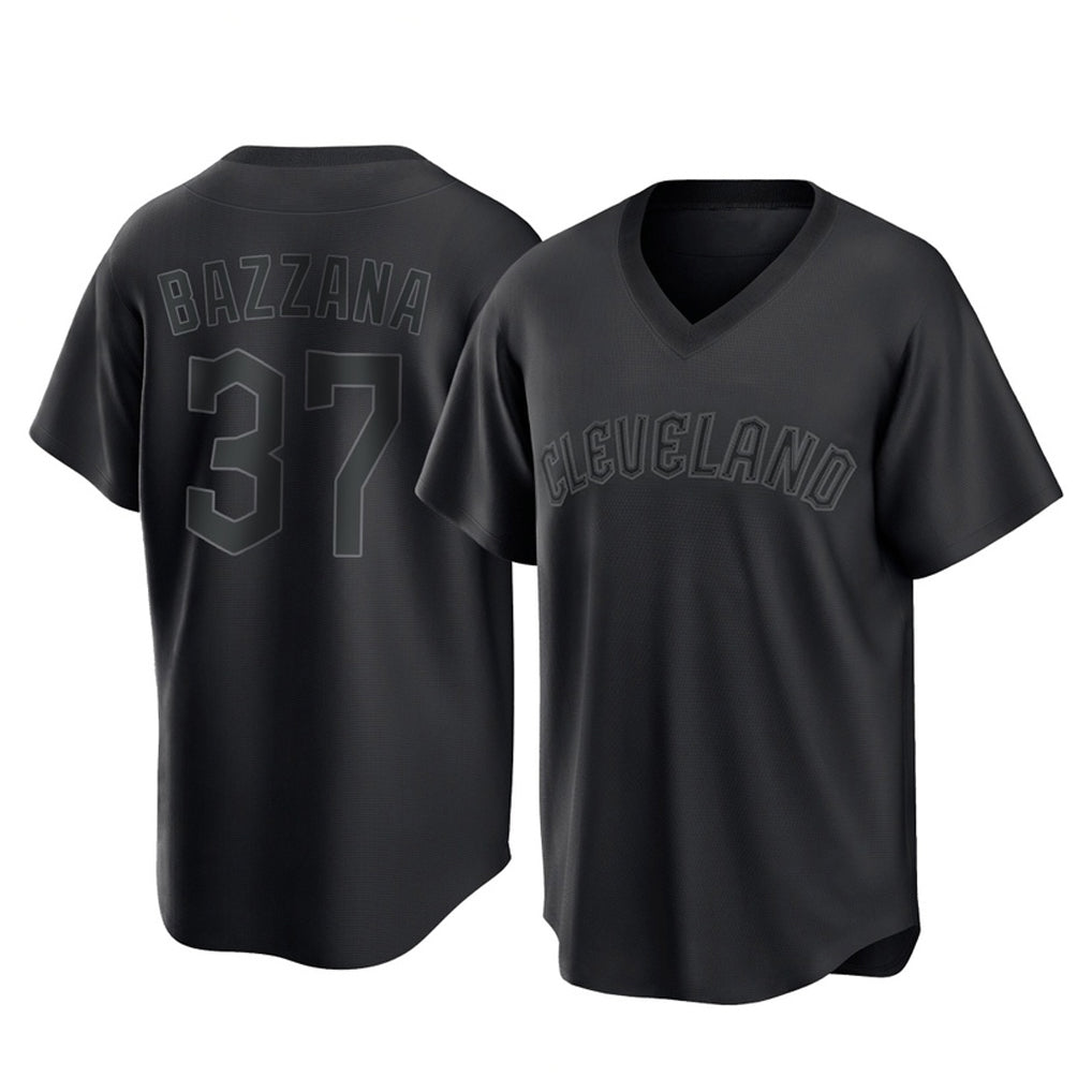 Rebec C.Guardians #37 Travis Bazzana Player Black T-shirt Home Game Stitched Jerseys