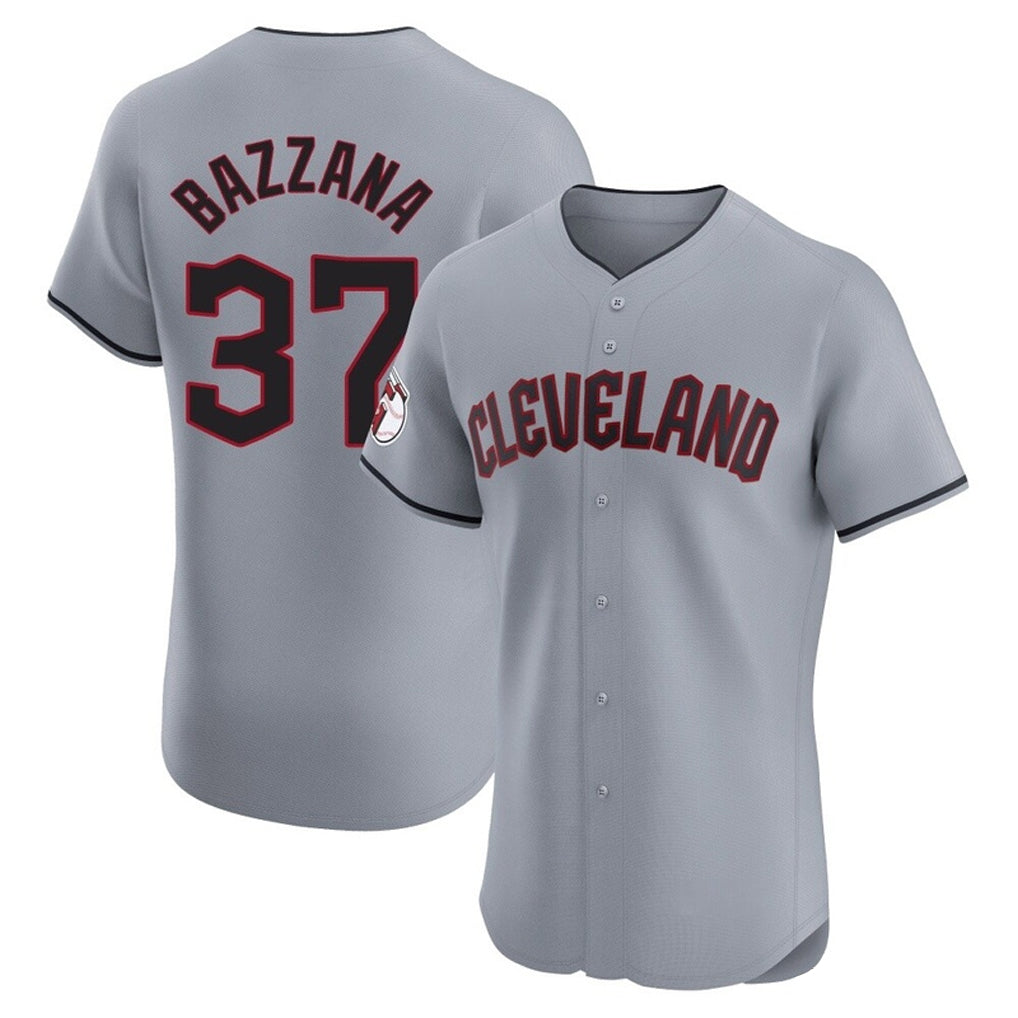 Rebec C.Guardians #37 Travis Bazzana Player Gray Road Limited Elite Home Stitched Jerseys