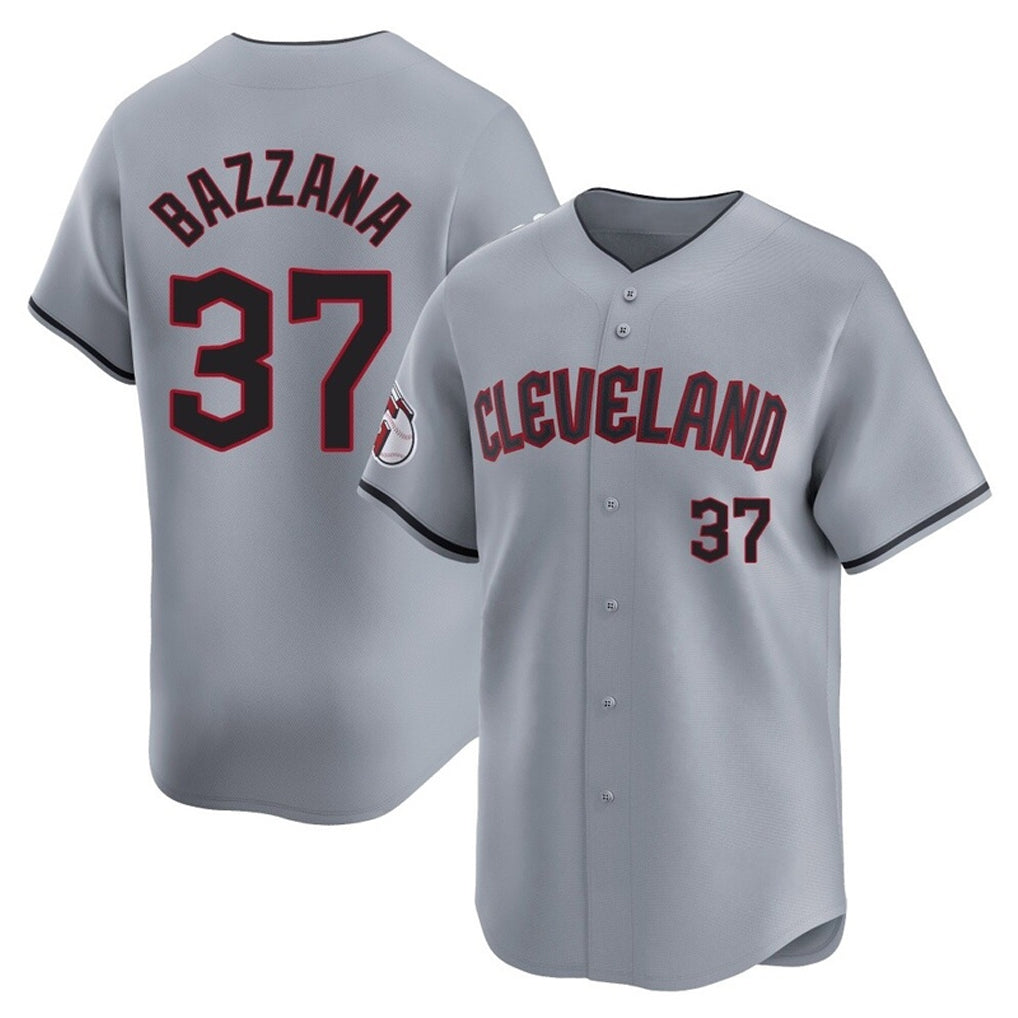 Rebec C.Guardians #37 Travis Bazzana Player Gray Road Limited Home Stitched Jerseys