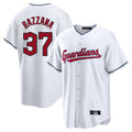 Rebec C.Guardians #37 Travis Bazzana Player White Home Game Stitched Jerseys