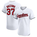Rebec C.Guardians #37 Travis Bazzana Player White Limited Elite Home Stitched Jerseys