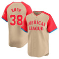 Rebec C.Guardians #38 Steven Kwan Player Cream American League All-Star Limited Home Stitched Jerseys