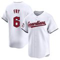 Rebec C.Guardians #6 David Fry Player White Limited Home Stitched Jerseys