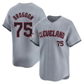Rebec C.Guardians #75 Connor Brogdon Player Gray Road Limited Home Stitched Jerseys