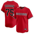 Rebec C.Guardians #75 Connor Brogdon Player Red Limited Home Stitched Jerseys