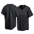 Rebec C.Guardians #7 George Valera Player Black T-shirt Home Game Stitched Jerseys