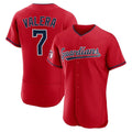 Rebec C.Guardians #7 George Valera Player Red Limited Elite Home Stitched Jerseys