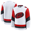 Rebec C.Hurricanes White Away Premium Stitched Jerseys