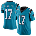 Rebec C.Panthers #17 Xavier Legette Player Blue Vapor Untouchable Limited Game Stitched Jerseys